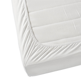 White Solid Fitted Sheet