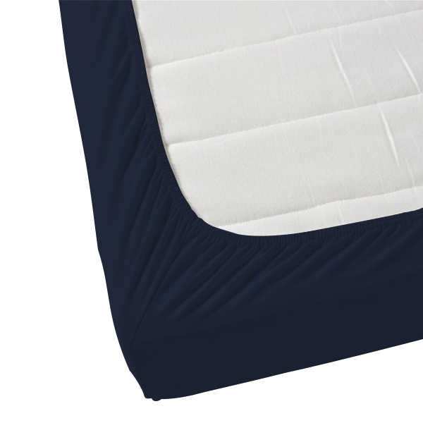 Night Sky Solid Fitted Sheet