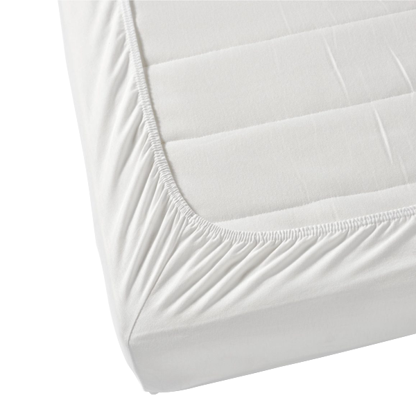 White Solid Fitted Sheet