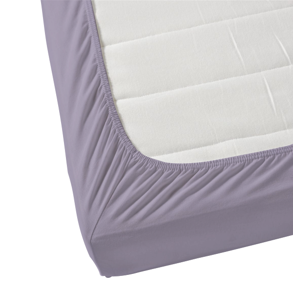 Lavender Solid Fitted Sheet